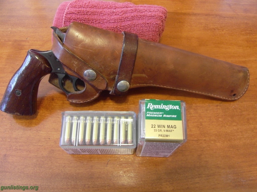 Pistols HARRINGTON & RICHARDSON -- Model 604 And AMMO