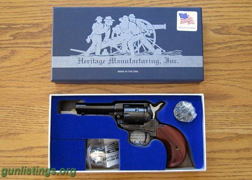 Pistols HERITAGE 22LR/22 Magnum (WMR) COMBO Revolver