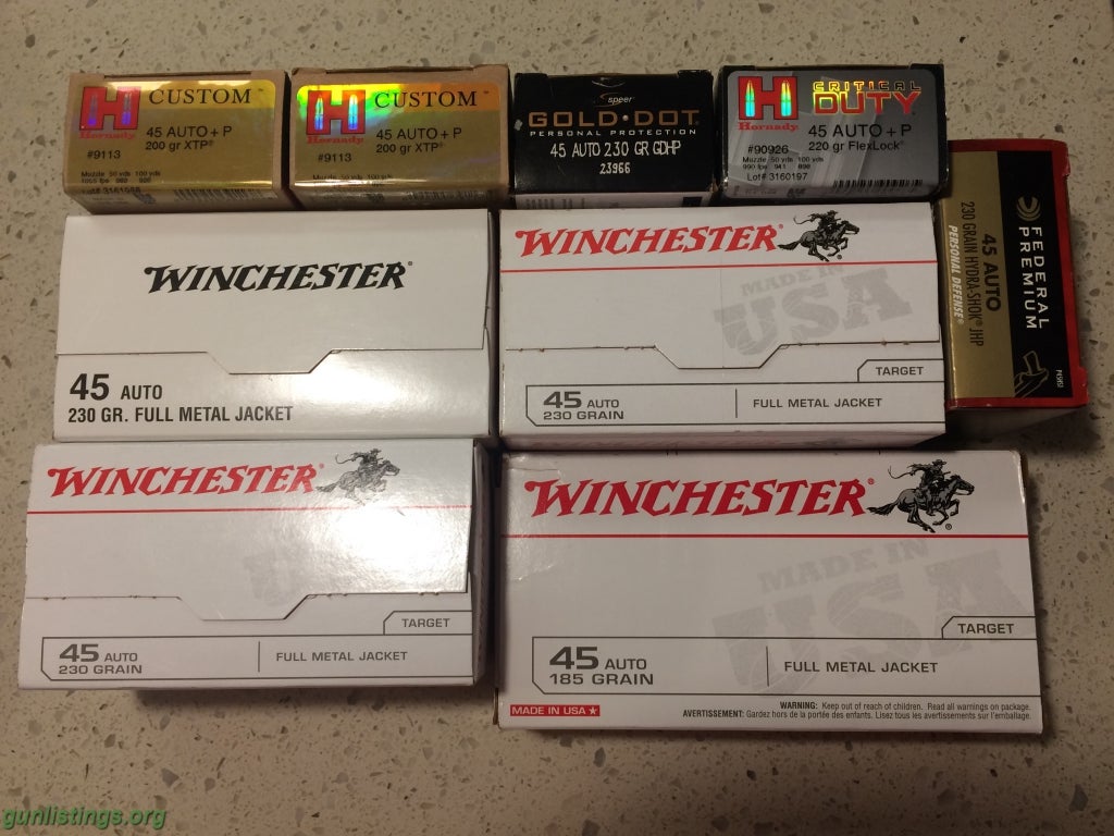 Gunlistings.org - Pistols HK USP Compact .45 SS NIB & Extras...Ammo ...