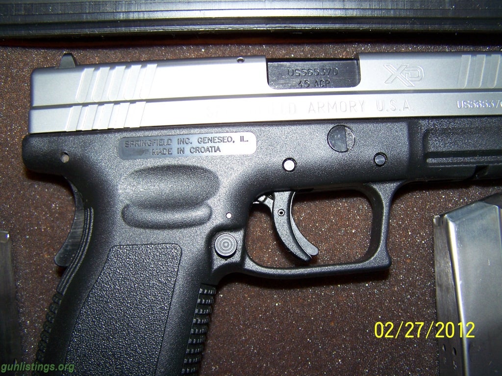 Pistols XD 45 ACP LIKE NEW Price Reduced