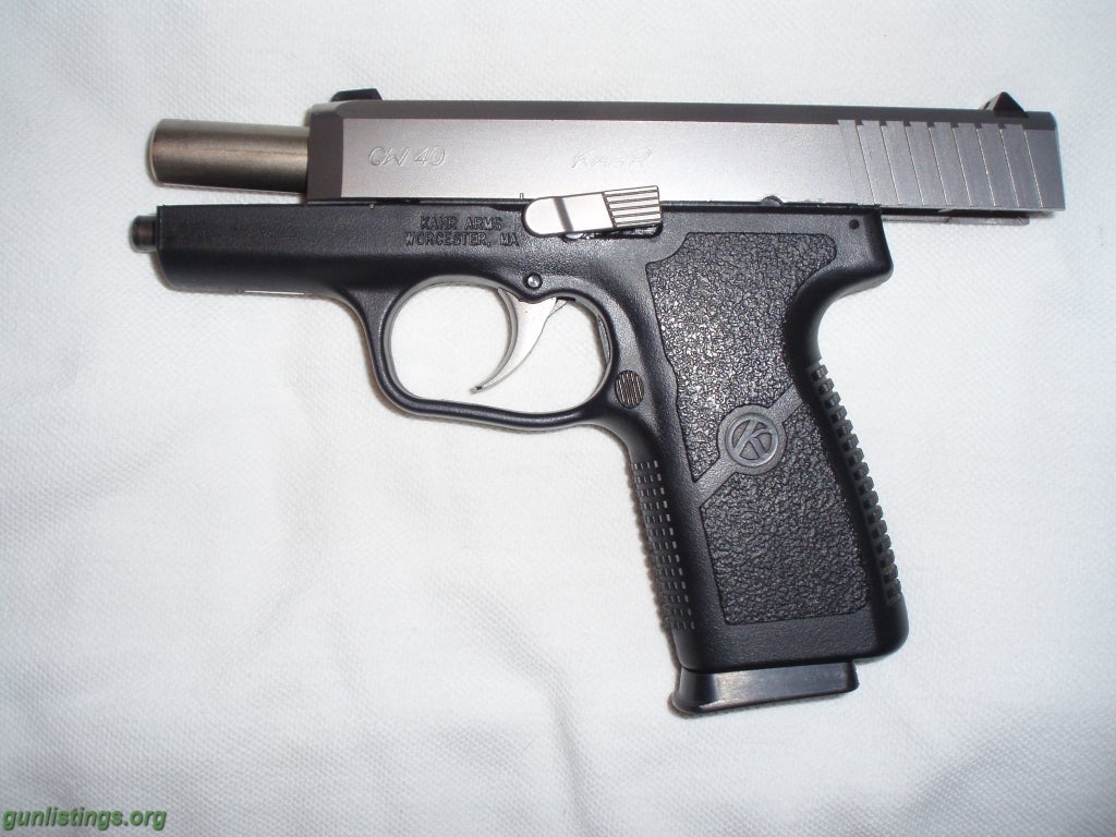 Pistols Kahr 40 Caliber Pistol Perfect Concealed Carry