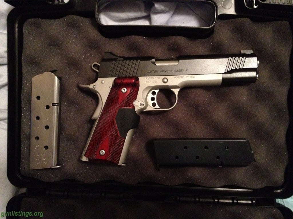 Pistols Kimber 1911 Custom Crimson Carry