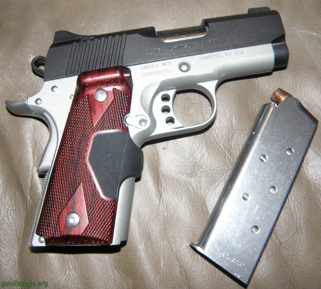 Pistols Kimber 45 Ultra Crimson Carry Ll