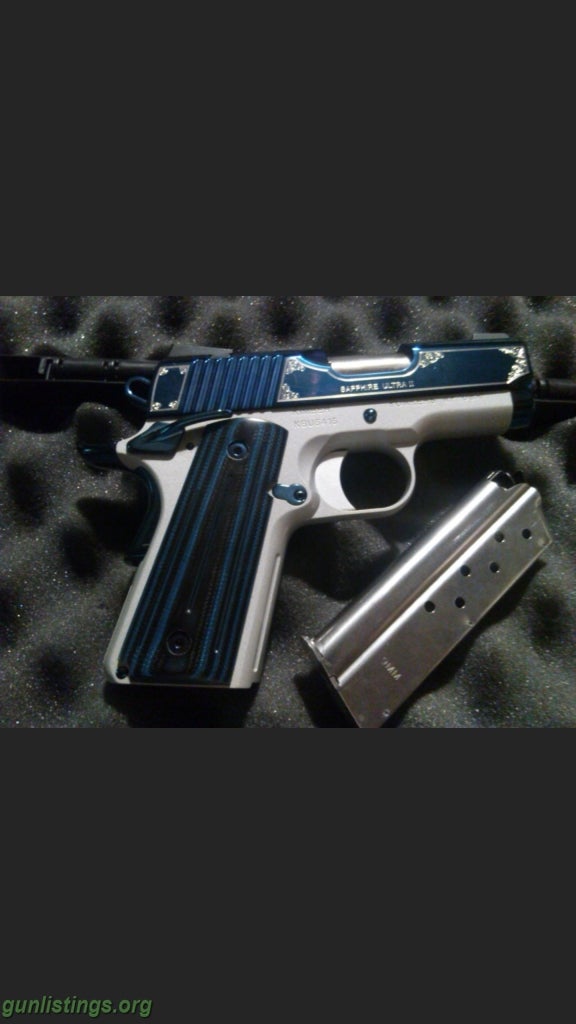 Pistols KIMBER Blue Sapphire Ultra Ii