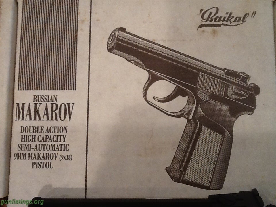 Pistols MAKAROV Pistol - Russian Double Stack