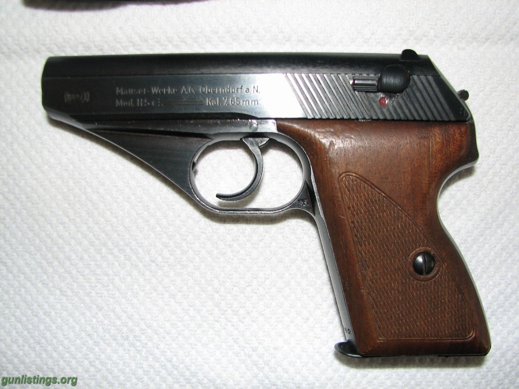 Pistols Mauser HSc 32 Cal.