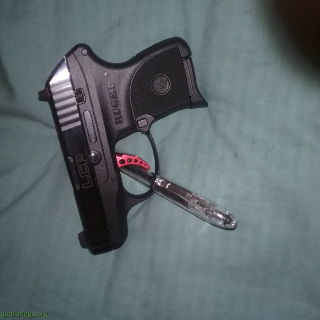 Pistols Ruger Custom LCP 380. Plus An Xtra Ruger Mag