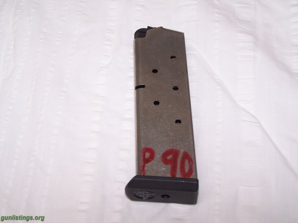 Gunlistings.org - Pistols RUGER FACTORY P90/P97/P345 S.S. 7rd Magazine