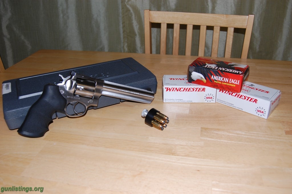 Pistols Ruger GP100 .357 + Ammo & More