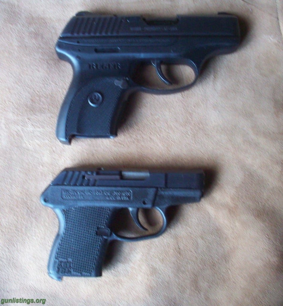 Pistols Ruger LC9 And Kel Tec .380 P3AT