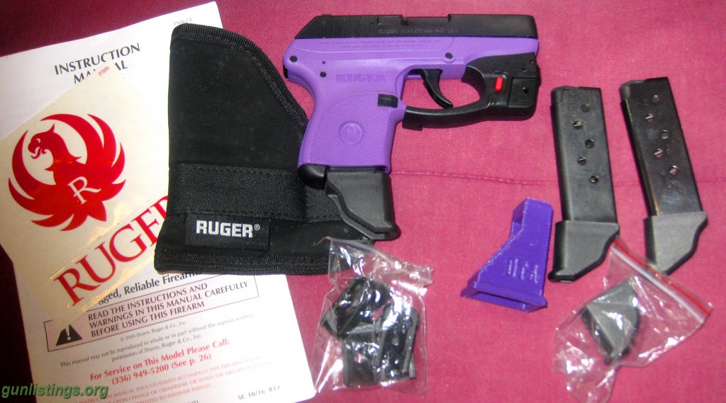 Pistols Ruger LCP 380 Purple