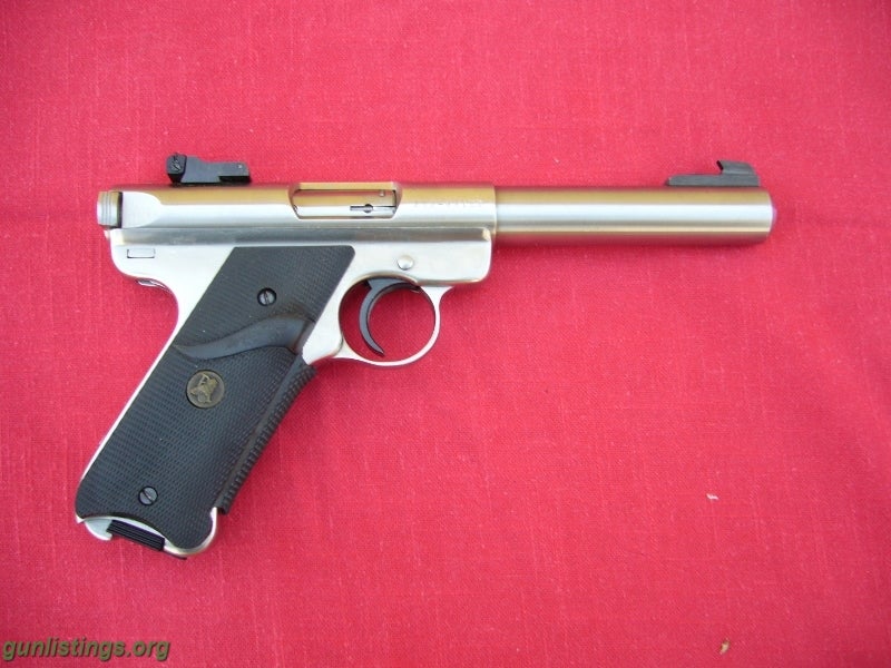 Pistols Ruger Mark II Bull Barrel .22LR