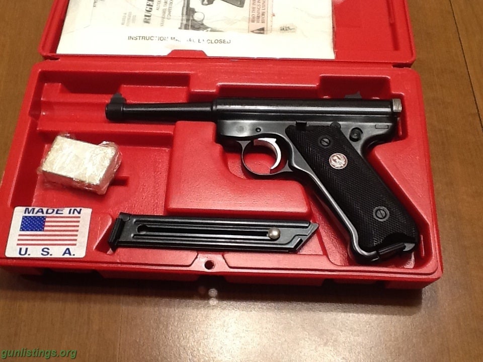 Pistols Ruger Mark Ll Anniversary