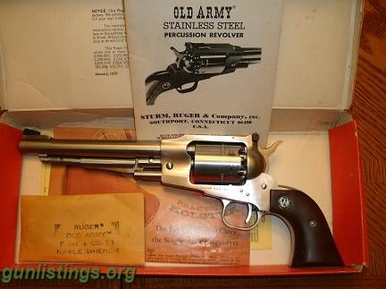 Pistols Ruger Old Army