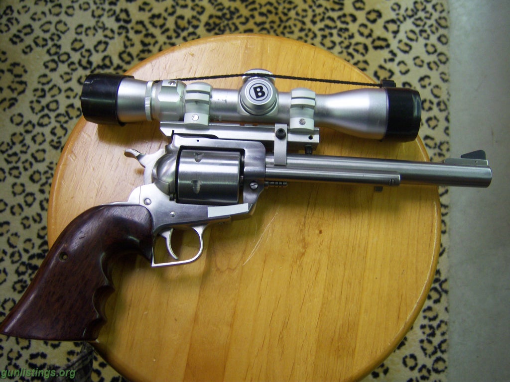 Pistols Ruger Super Blackhawk With Scope, SS