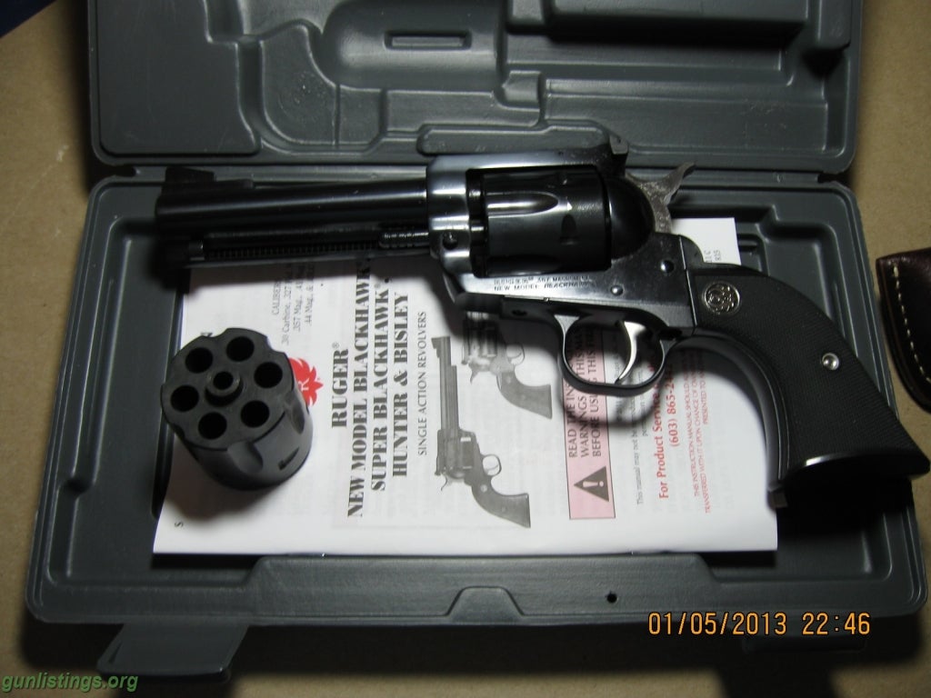 Gunlistings.org - Pistols Rugur Blackhawk Convertible 357/9mm