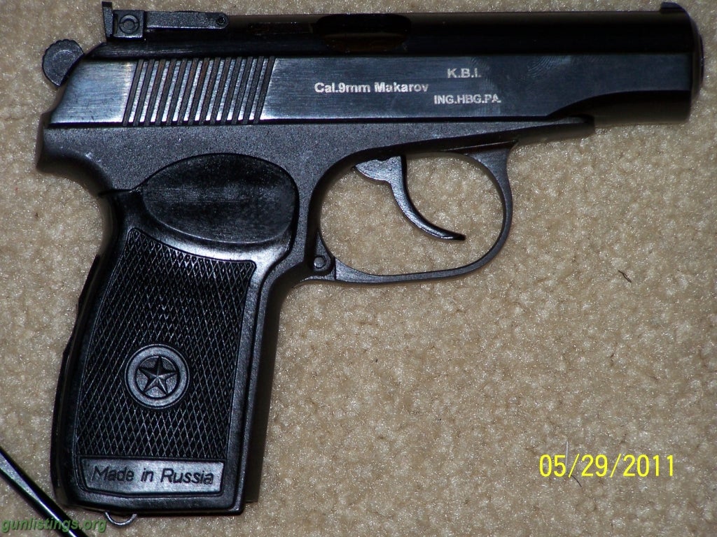 Pistols Russian Makarov 9x18mm