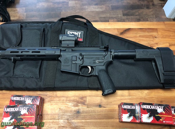 Pistols Saint Pistol 5.56 W/ Extras