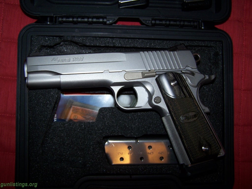 Pistols Sig 1911 Stainless