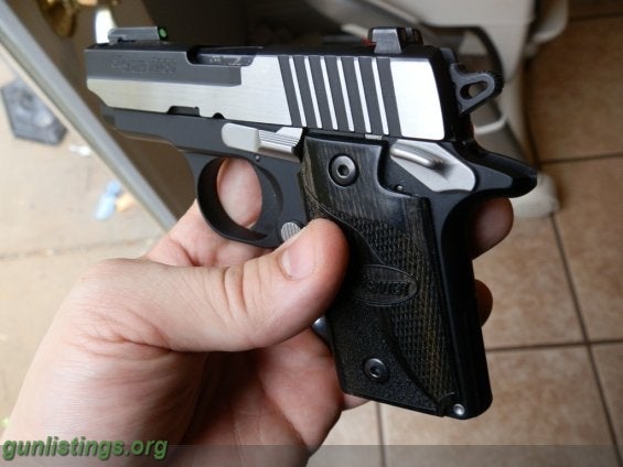 Pistols SIG SAUER P238 EQUINOX 380ACP With 2 Magazines