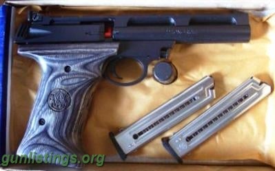 Pistols NIB Smith & Wesson 22A With Bull Barrel