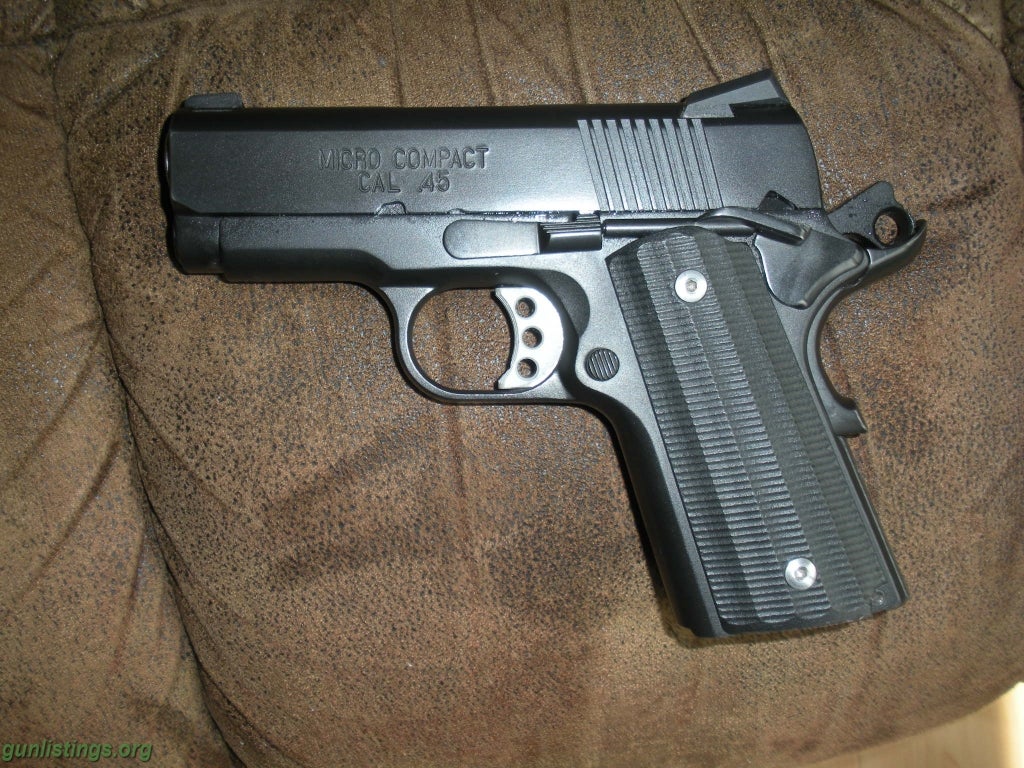 Pistols Springfield Armory 1911 Micro Compact .45 FS/FT