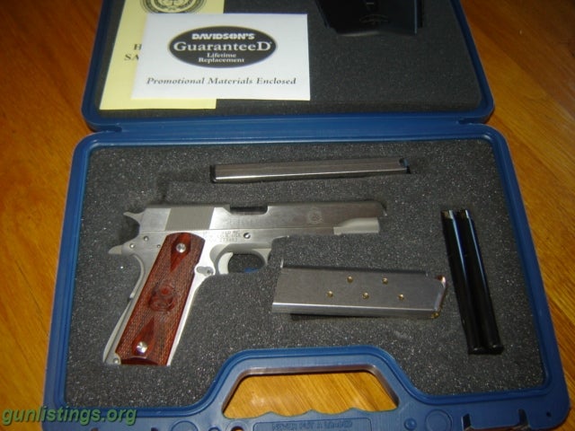 Pistols Springfield Armory 1911 Stainless .45