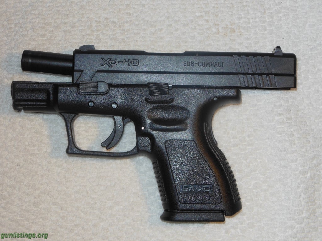 Pistols Springfield Armory XD-40 Sub-Compact - Excellent