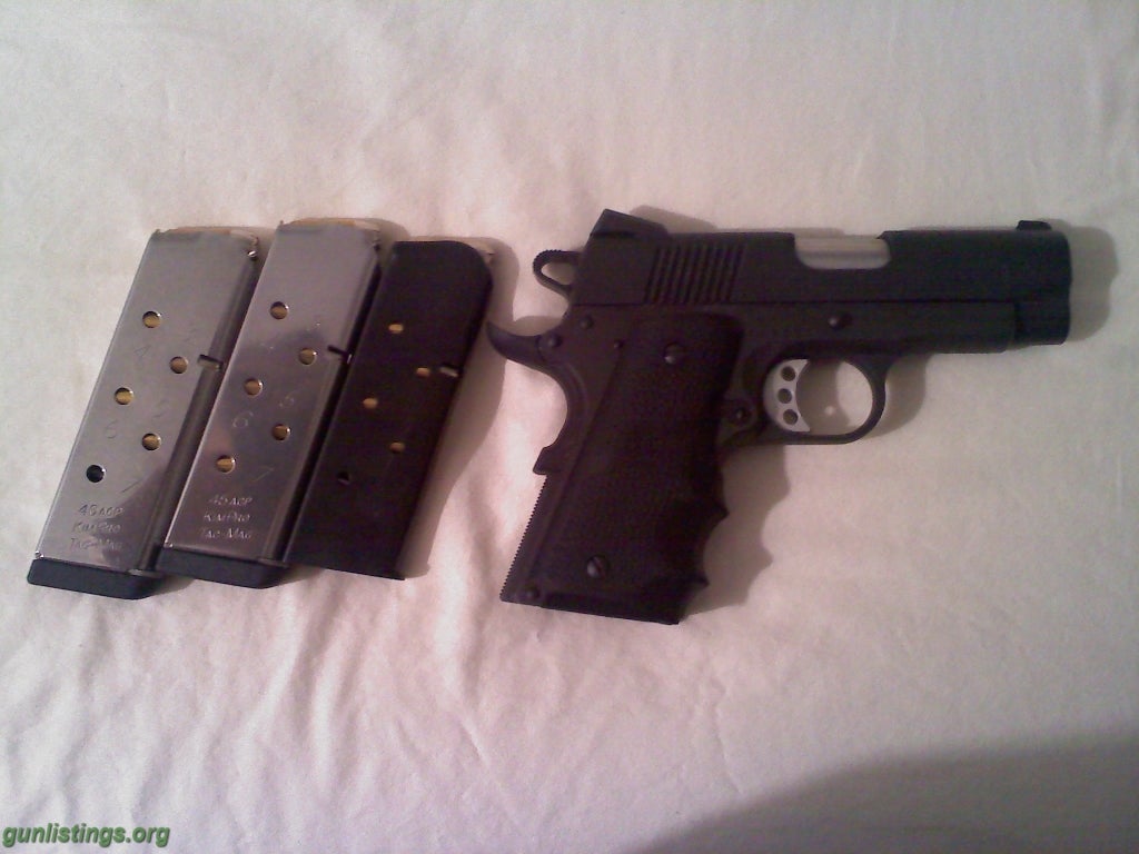 Pistols Springfield Ultra Compact .45 1911