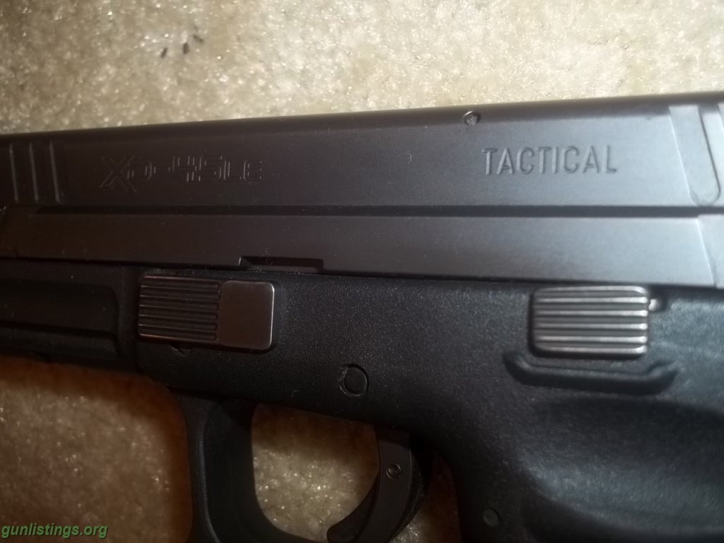 Pistols Springfield Xd45LE Tactical