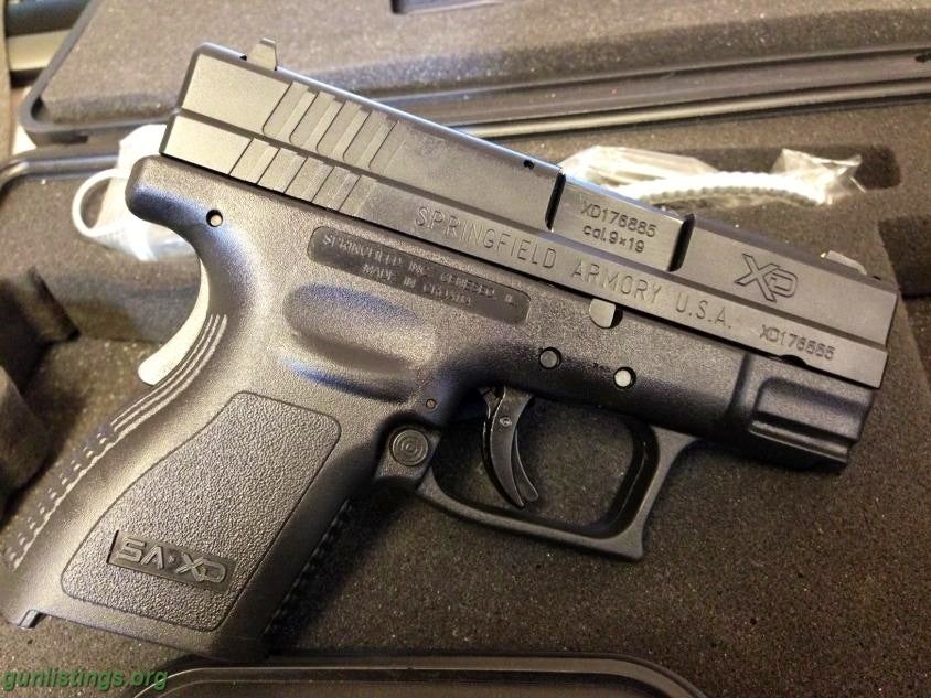 Pistols Springfield XD9 Sub Compact