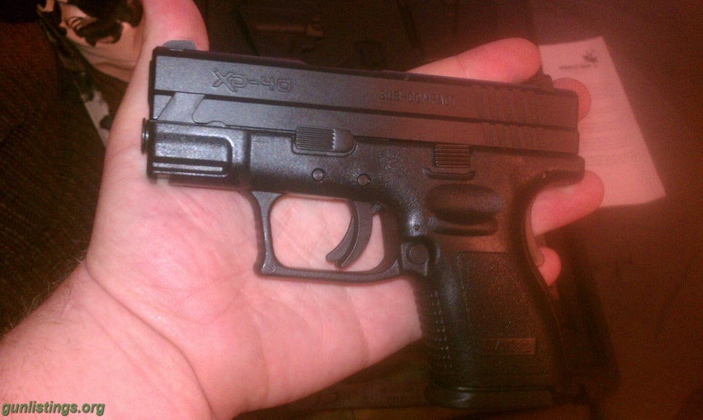 Pistols Springfield XD Subcompact 40 Cal