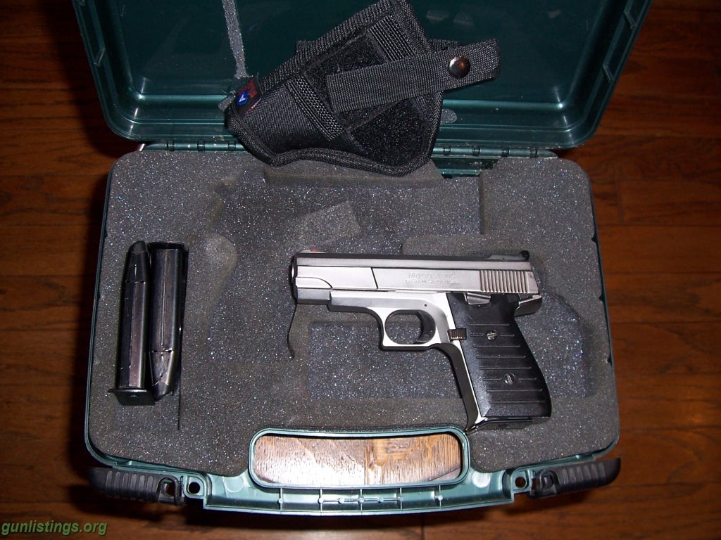 Pistols Stainless 9mm W/Accessories