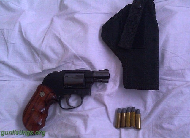 Pistols S&W .38 Special Airweight Revolver W/ 88 Rounds