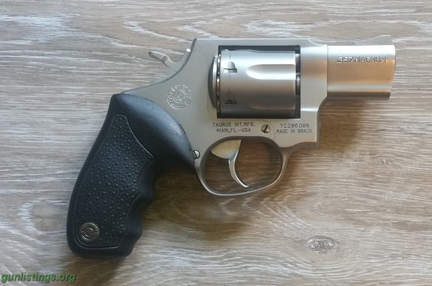 Pistols Taurus .357 Magnum Stainless Steel 7 Shot