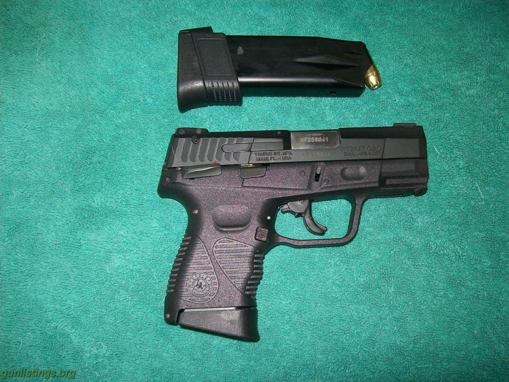 Pistols TAURUS 24/7G2compact 45acp 3.5