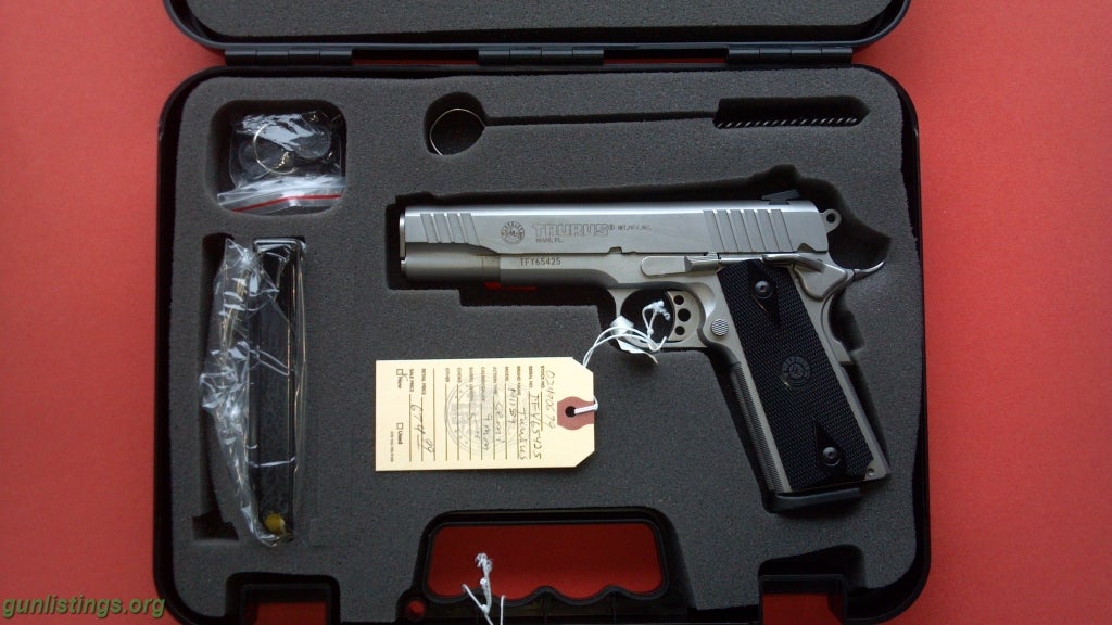 Pistols Taurus PT1911 Stainless 9mm