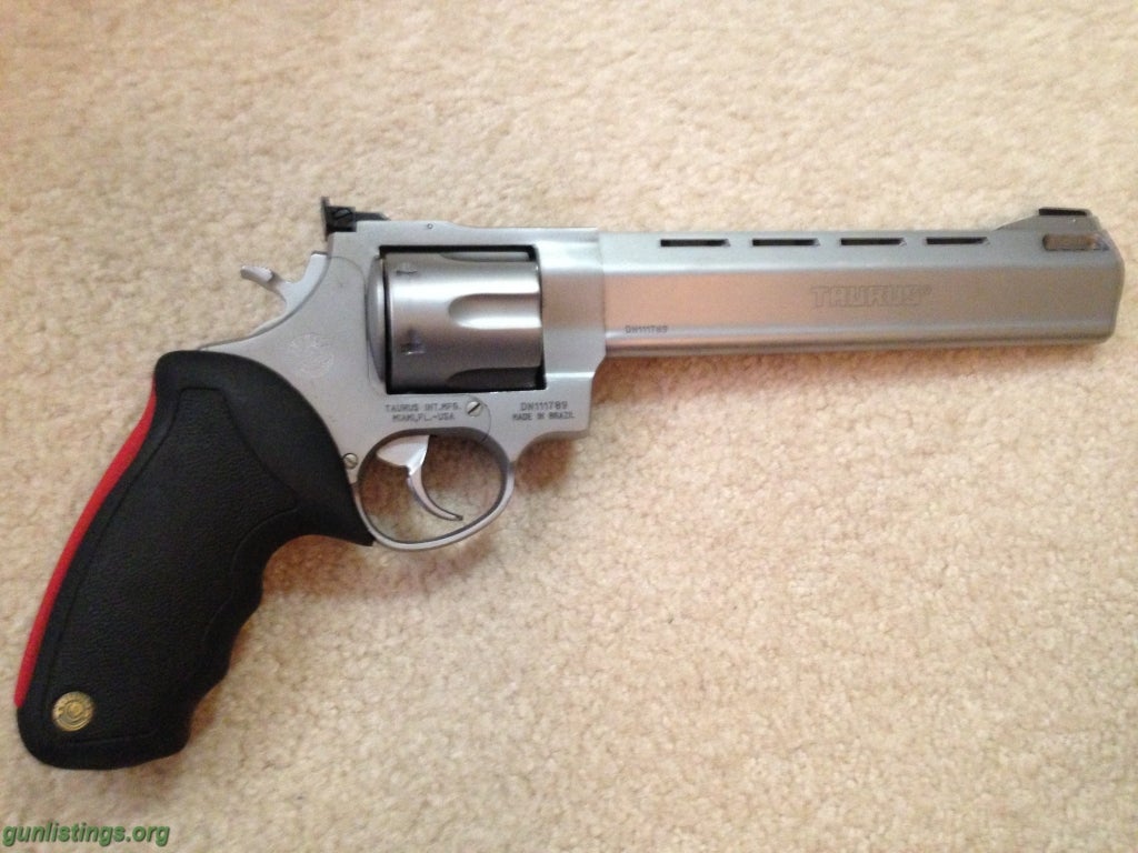 Pistols TAURUS RAGING BULL .44 MAG! WITH AMMO AND SCOPE