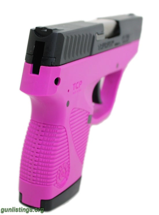 Pistols Taurus TCP738FS Raspberry Pink 380ACP Semi Auto Pistol