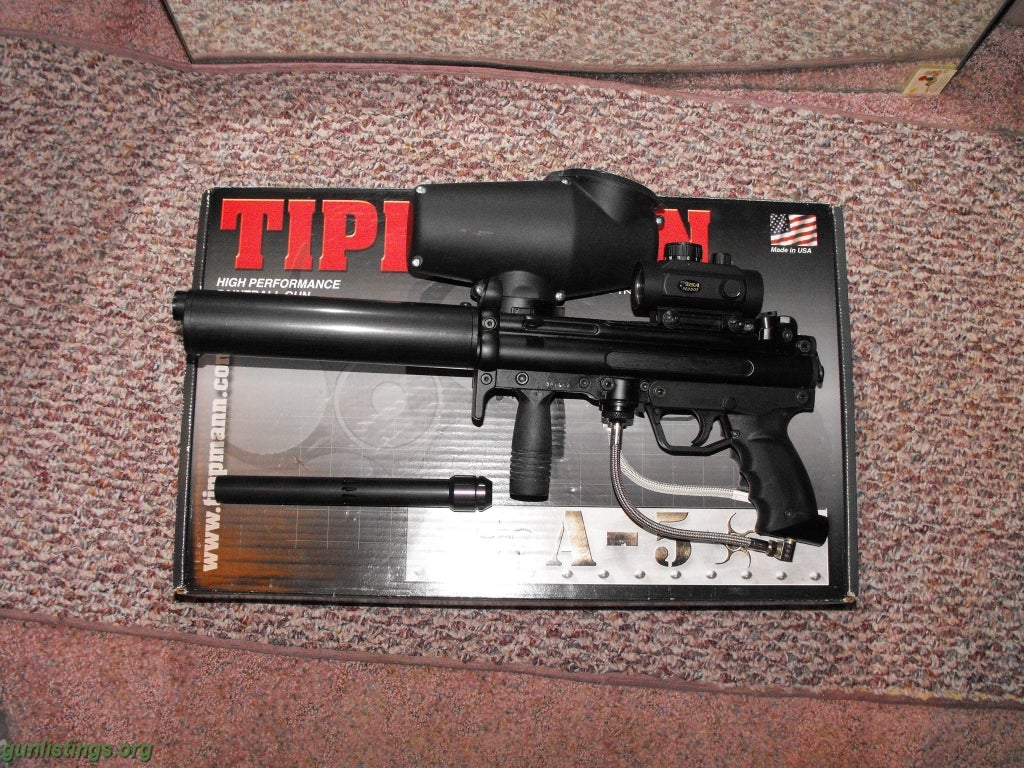 Pistols TIPPMANN A-5 PAINTBALL GUN