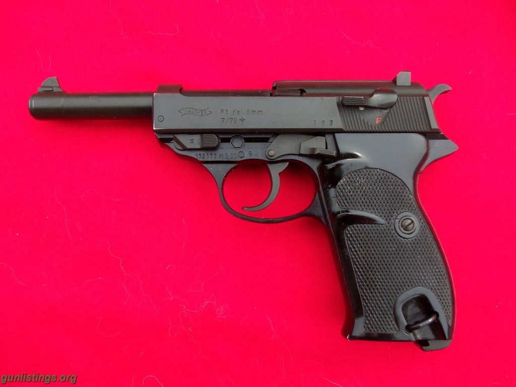 Pistols Walther Model P1 9mm