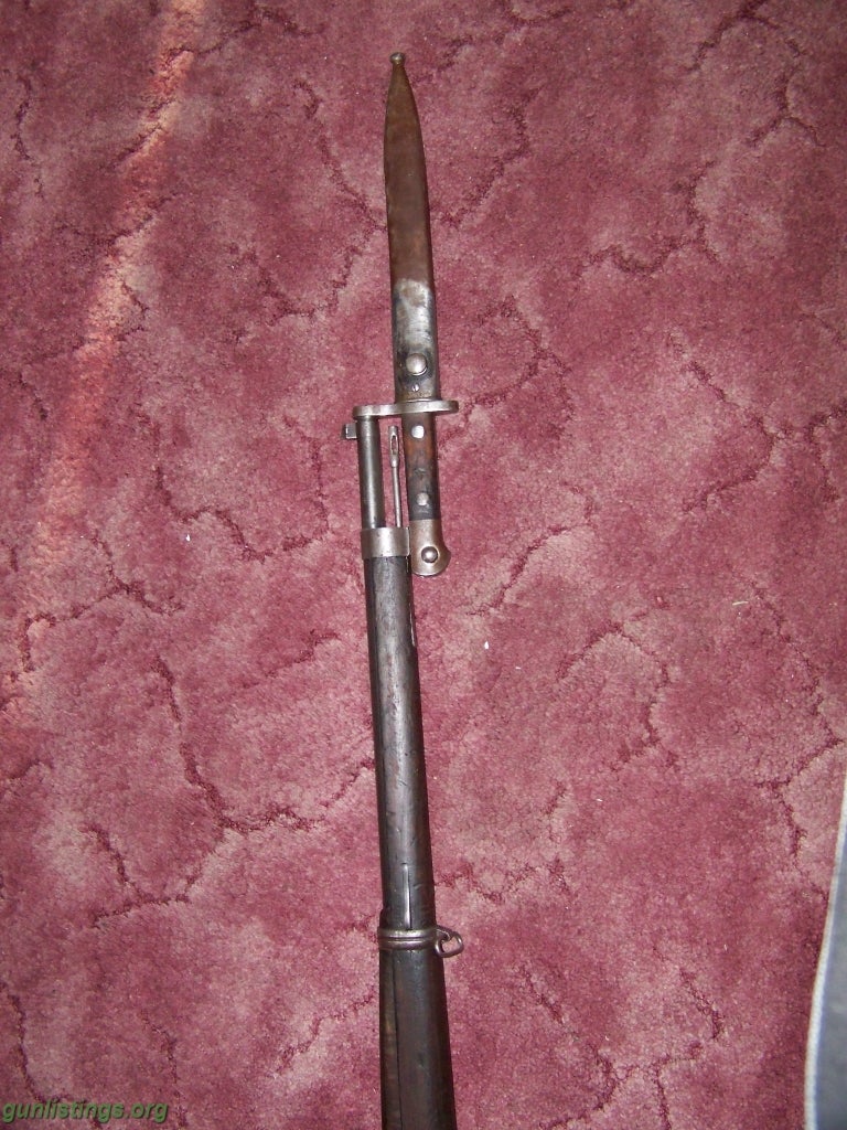 Rifles 1930's Bolt Action Mauser W/Bayonette 8MM