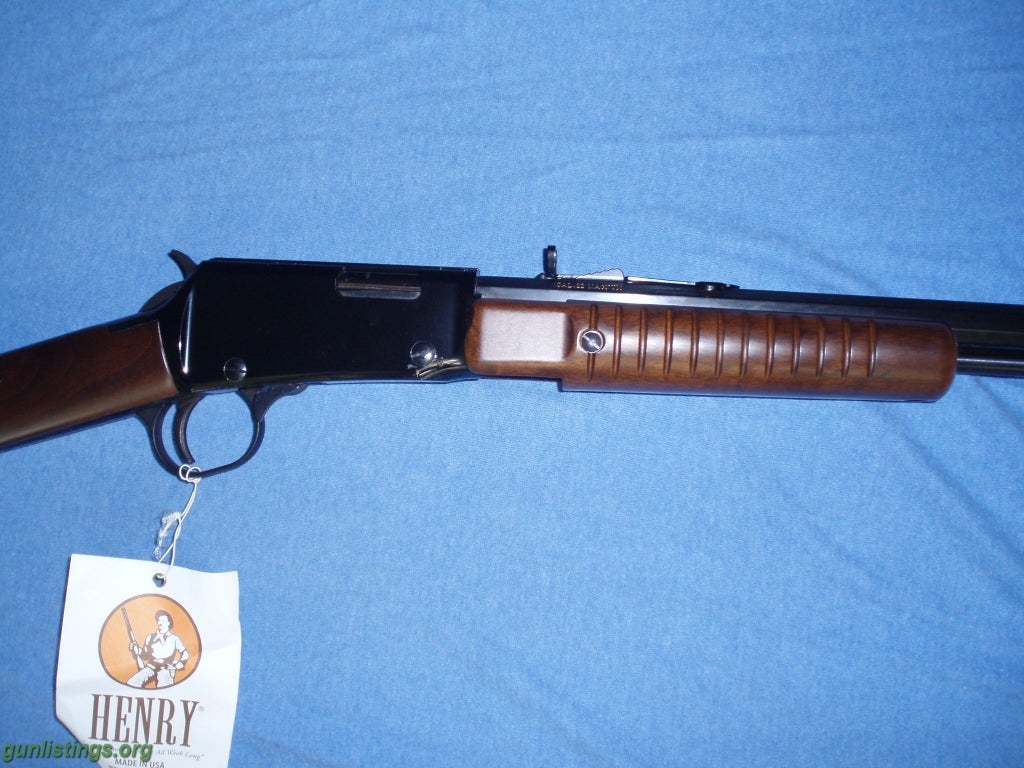 Rifles 22 Magnum HENRY Pump Action Rifle