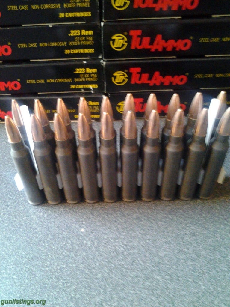 Rifles 500 Rounds 223 Remington