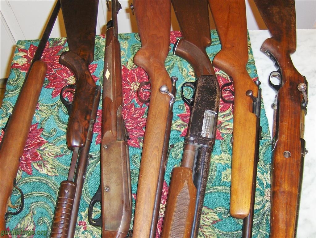 Rifles 7 Of Grandpa's Guns Got To Go, Remington, Winchester Hi