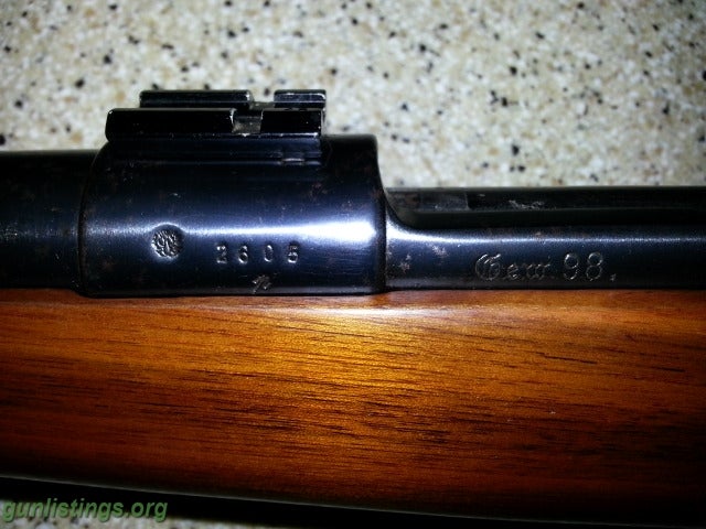 Rifles 98 German Mauser 220 Swift