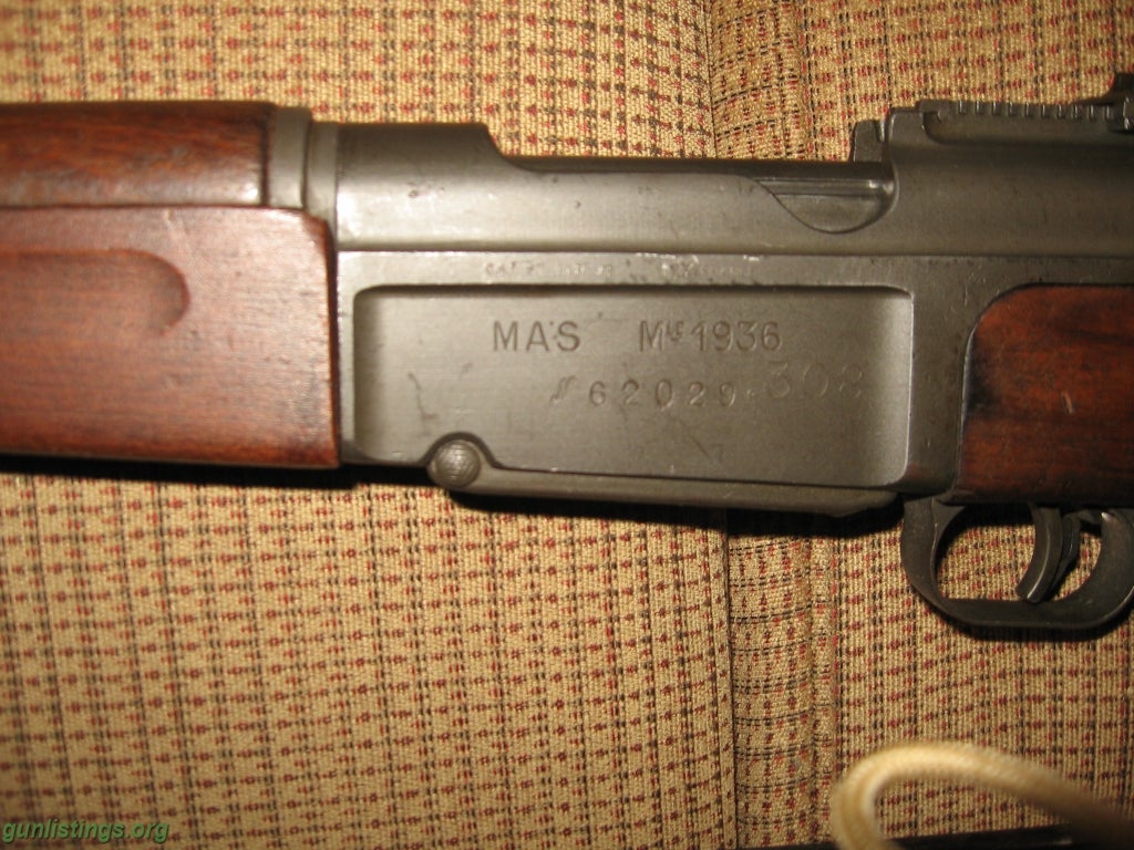 Rifles 1936 FRENCH MAS 308