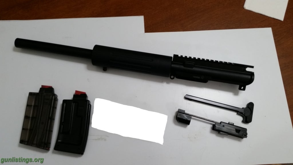 Rifles DPMS AR15 -22 LR Bull Barrel A3 Upper W/2 Mags