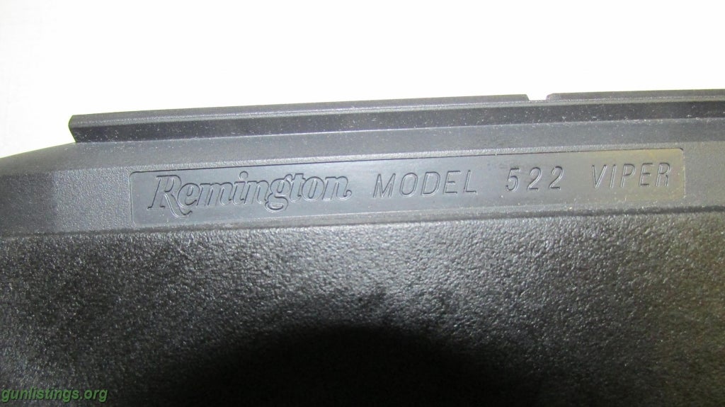 Rifles Remington Model 522 Viper Semi Auto .22 Long Rifle