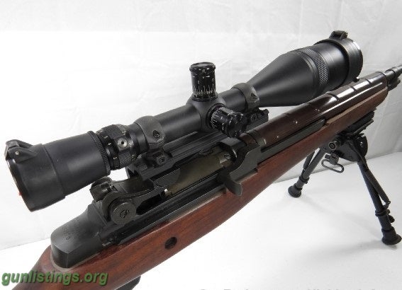 Rifles Springfield M1A M21 Tactical Leupold Scope